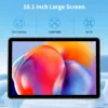 PRITOM 10 Inch Android 13 Tablet, 8(4+4)GB+64GB 1TB Expand, WiFi 6, Dual Box Speakers and Camera, BT5.0, with Mechanical Style C 3