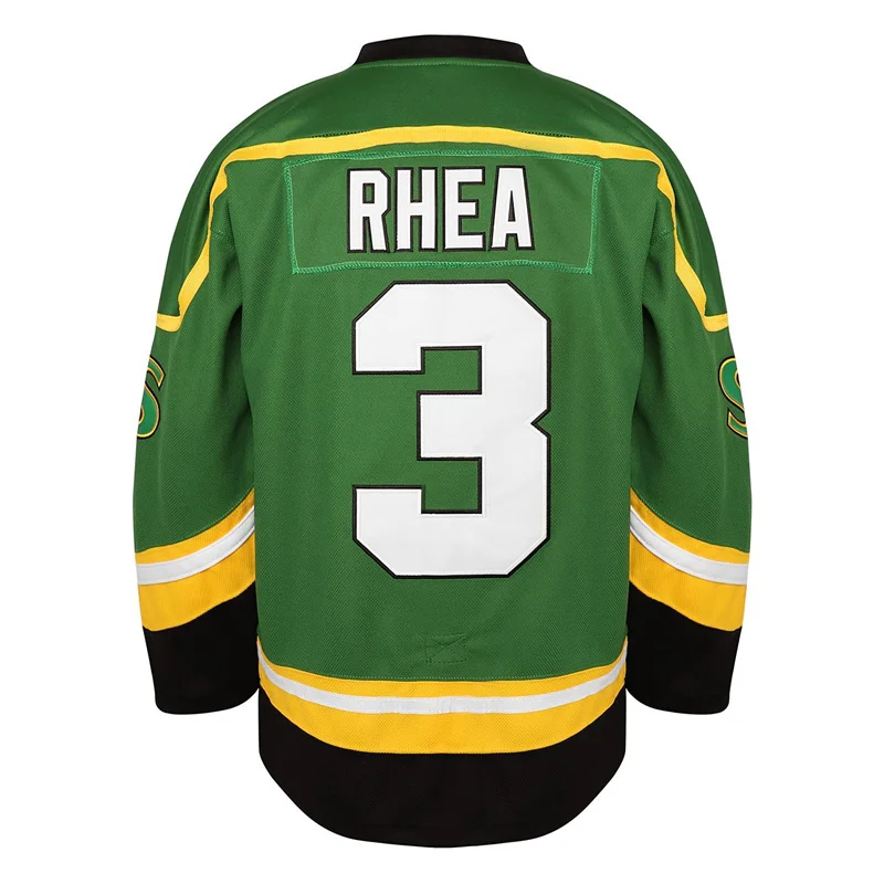 Ice Hockey Jersey Men ST John's Shamrocks #3 Ross BOSS RHEA Sewing Embroidery ice hockey jerseys