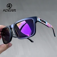 KDEAM PLUS Large Size Men's Sunglasses Polarized Photochromic Night Vision Square Sun Glasses Fashion Women Goggles Width 154mm