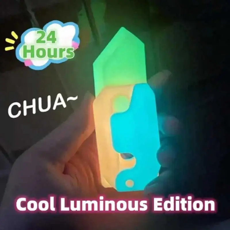 carrot knife toy 3D Luminous Carrot Knife Pushcart Small Toys Stress Reducing Toys Gravity Flip Carrot Knife Safe Stress Reducing Pocket