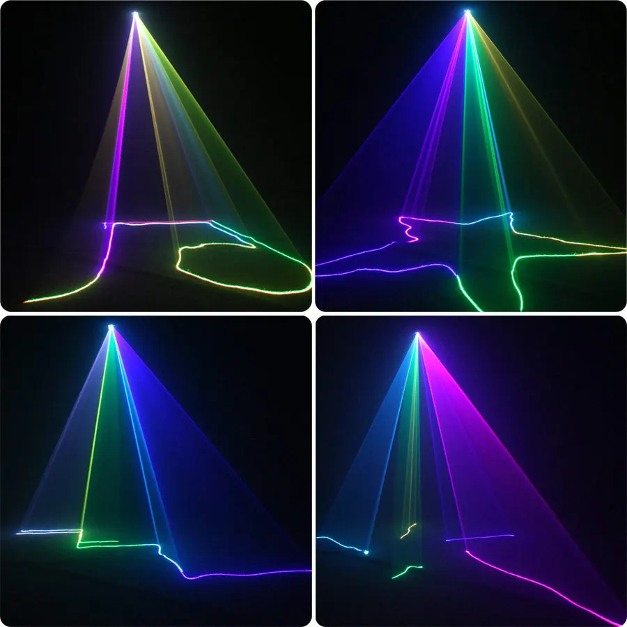 Фото ESHINY анимация RGB лазерный луч диско сценический световой узор проектор DMX DJ танцевальный бар вечерние рождественские световые эффекты шоу X1N7 №3