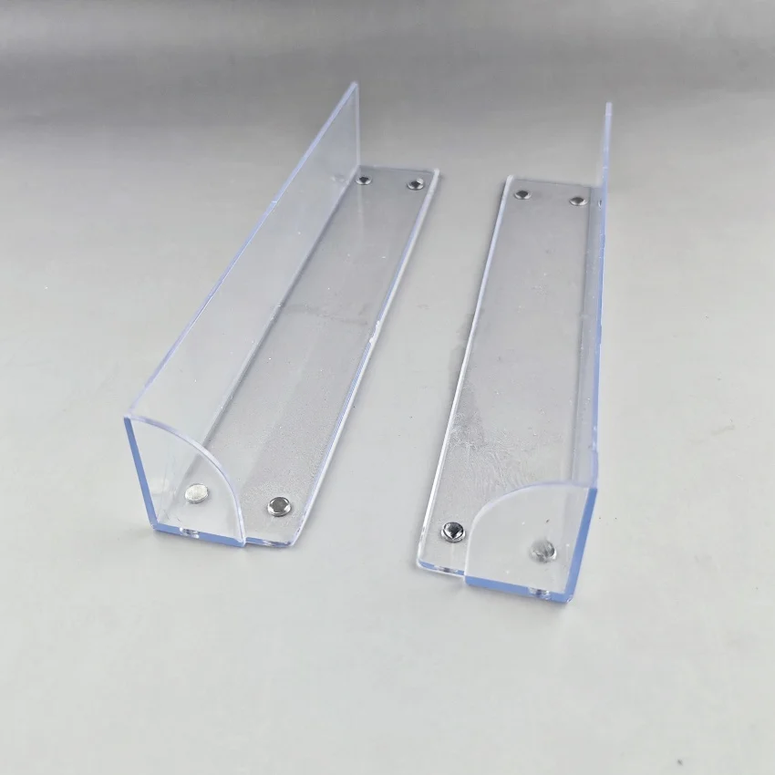 1Pack Plastic Shelf Commodity Dividers Partition Plate Magnet Base Stick Firmly Supermarket Store Display