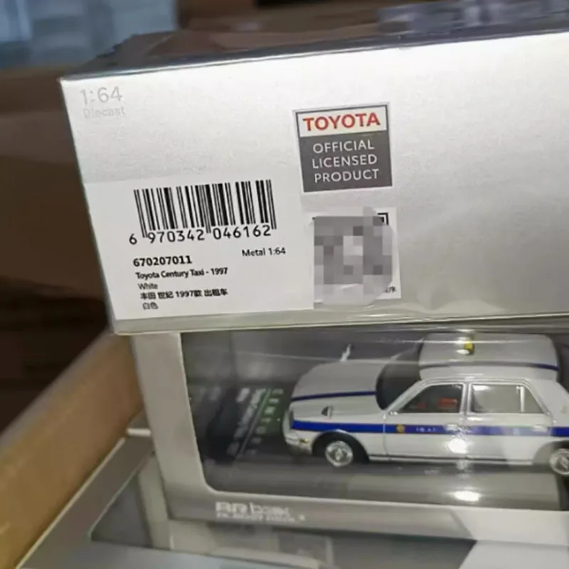 ARBOX 1/64 Century 1997 taxi painted white Shanghai Toy Fair