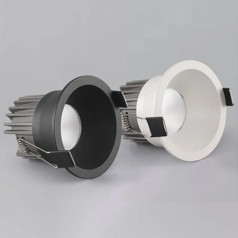 

Dimmable Led Downlight Recessed Ceiling Lamp Spotlight Aluminum Led COB Light 10W/15W/18W AC110V 220V Home Office Store