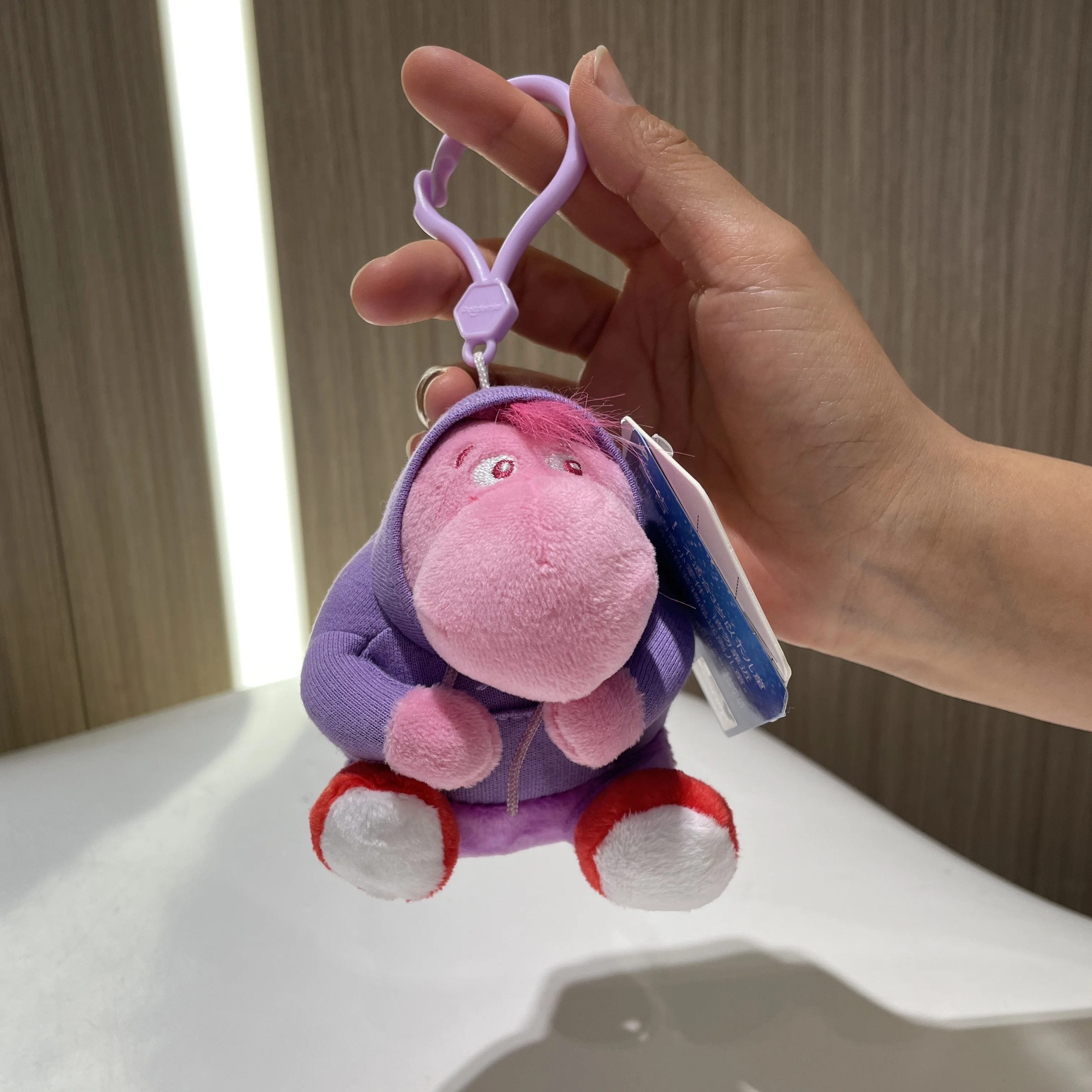 High Quality 100% Genuine Disney Pixar Inside Out Cute Plush Toy Key Chain Children Stuffed Pendant Kids Birthday Christmas Gift