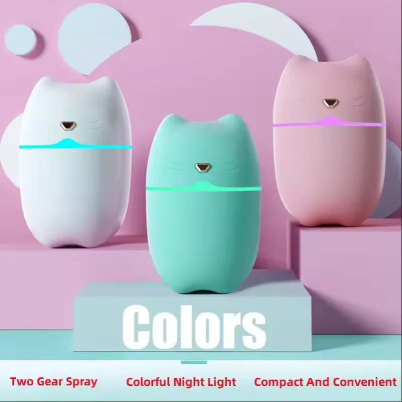 Portable Mini USB Humidifier for Home, Office, and Dormitory Use