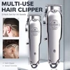 Electric Pusher, LCD Hair Clipper, Electric Push Scissor, All Metal Hair Clipper, Retro Style 3