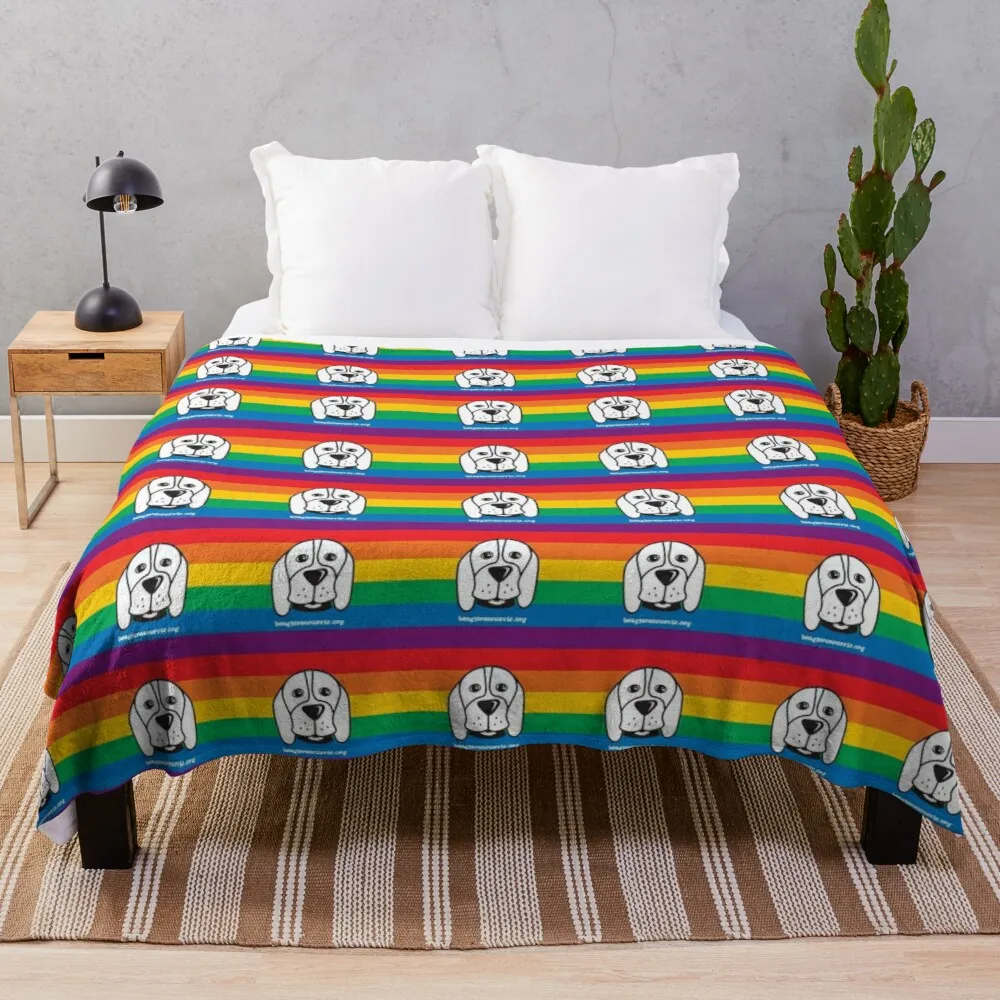 

Pride Range Throw Blanket Comfort Recieving Blankets Soft Blanket Fluffy Shaggy Warm Bed Fashionable