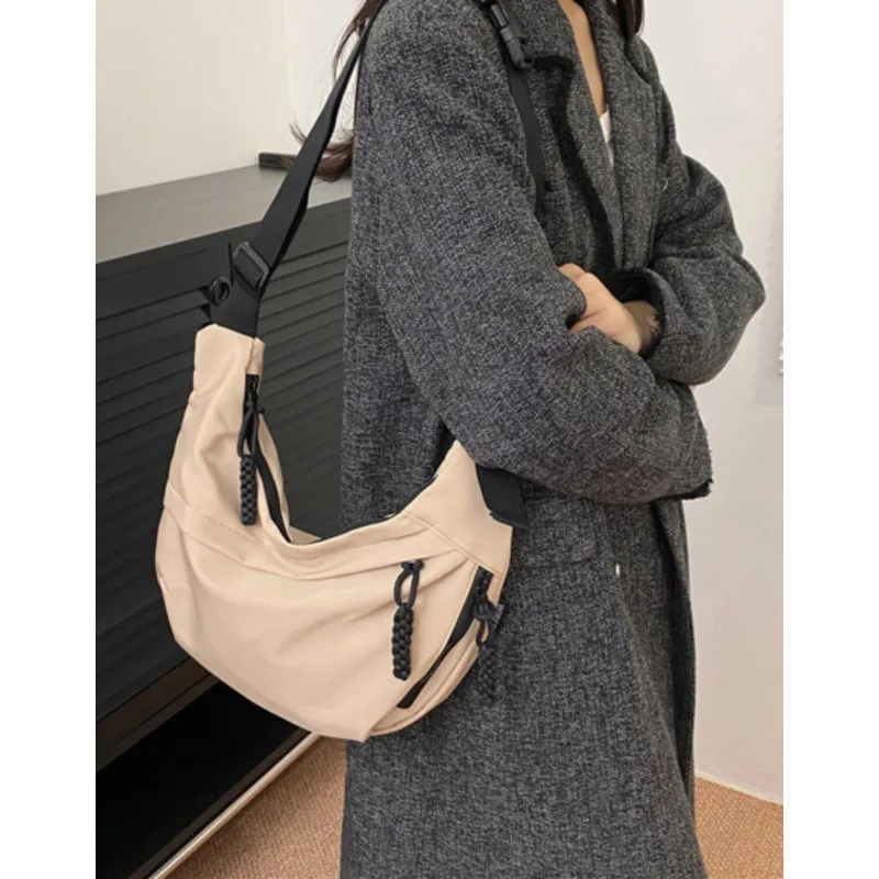 One Capacity Bag Large Shoulder Handbags For Women Versatile Underarm Multicolored High-Quality Messenger Luxury Crossbody Y2k