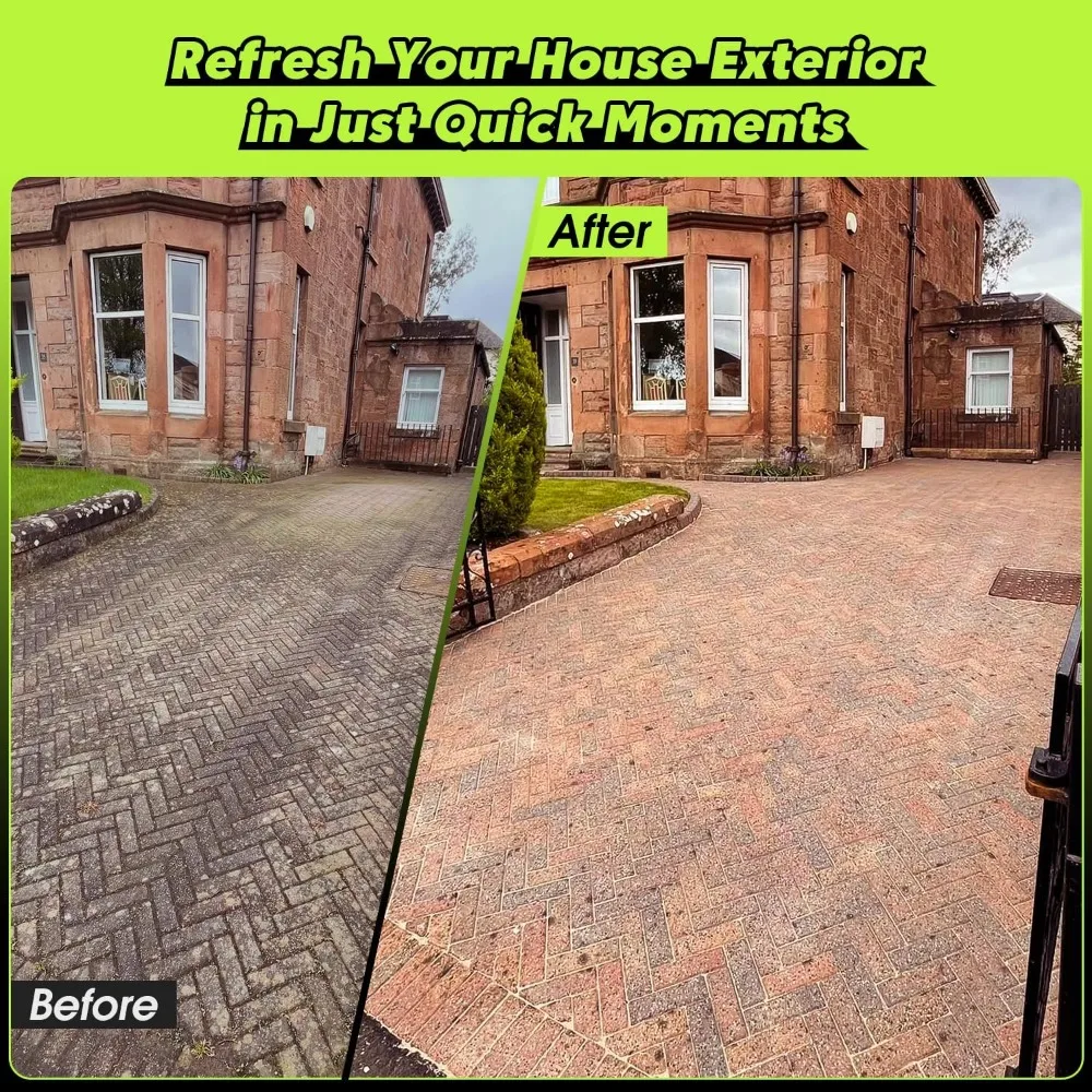 Electric Pressure Washer, Foam Cannon, 2 Different Pressure Tips, Power Washer, 3500 PSI 2.4 GPM