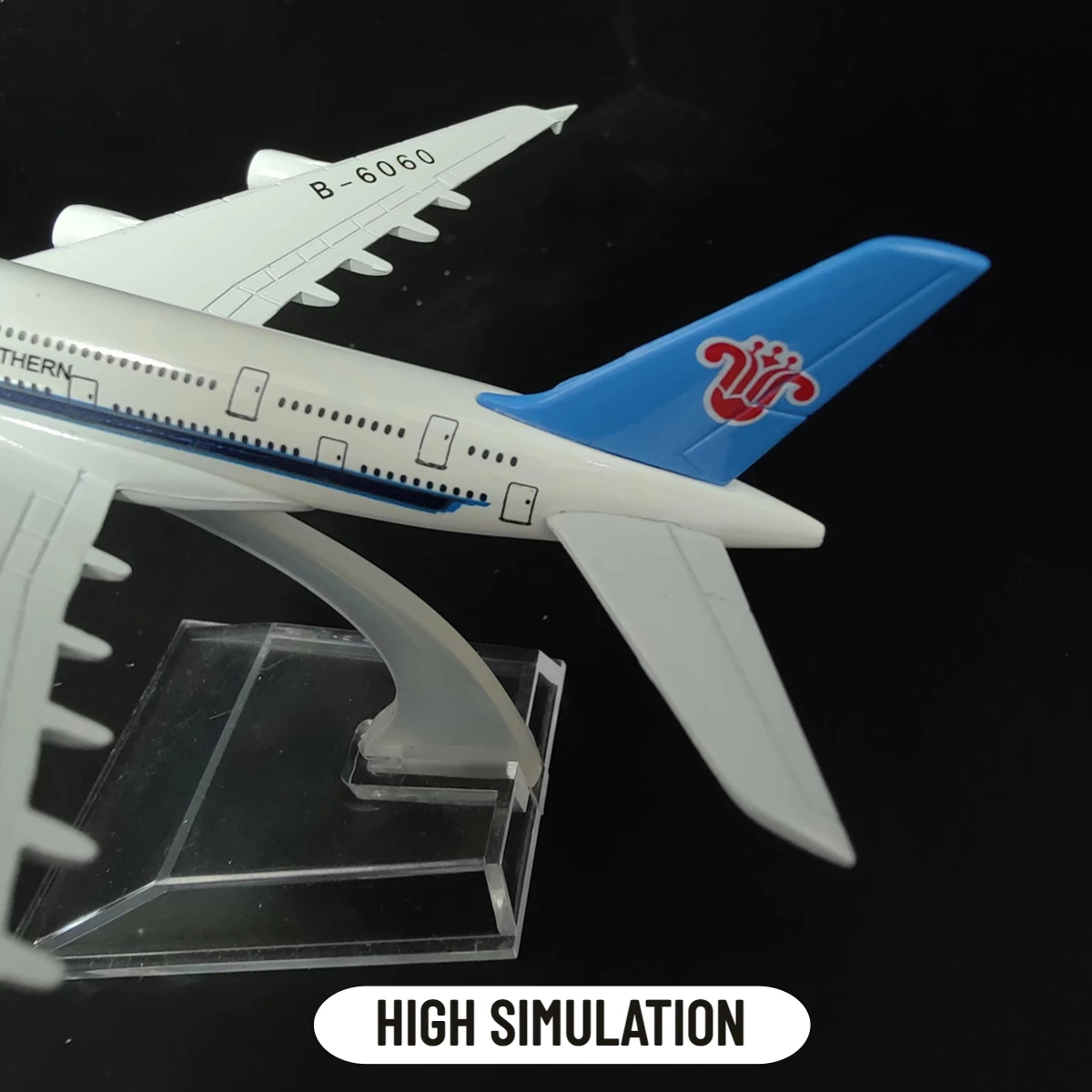 1:400 金属航空機モデルレプリカ、中国南部 A380 飛行機スケール