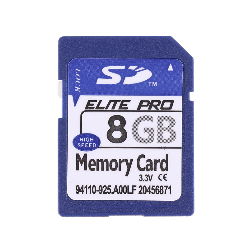 High-Capacity Secure Digital Flash Memory Card - Multiple Storage Options Available