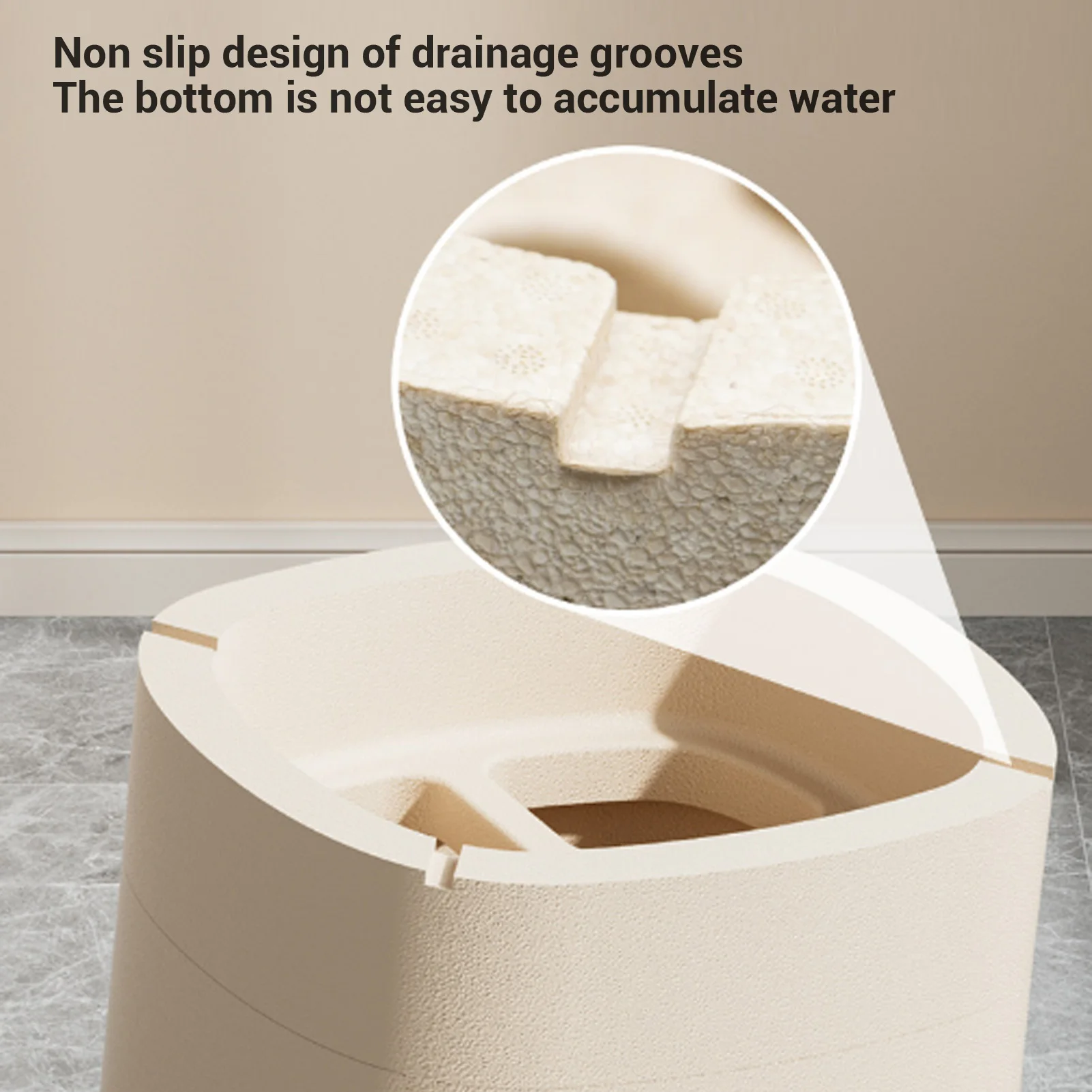 EPP Bath Chair Shower Chair Non Slip Shower Bench Strong Load Bearing Bathroom Chair for Pregnant Women Elderly Children 3