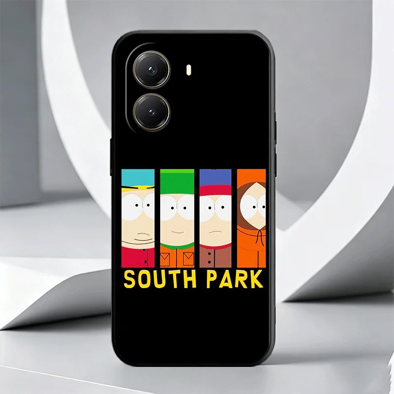 Cartoon S-South P-Parkes Phone Case with Patter Design