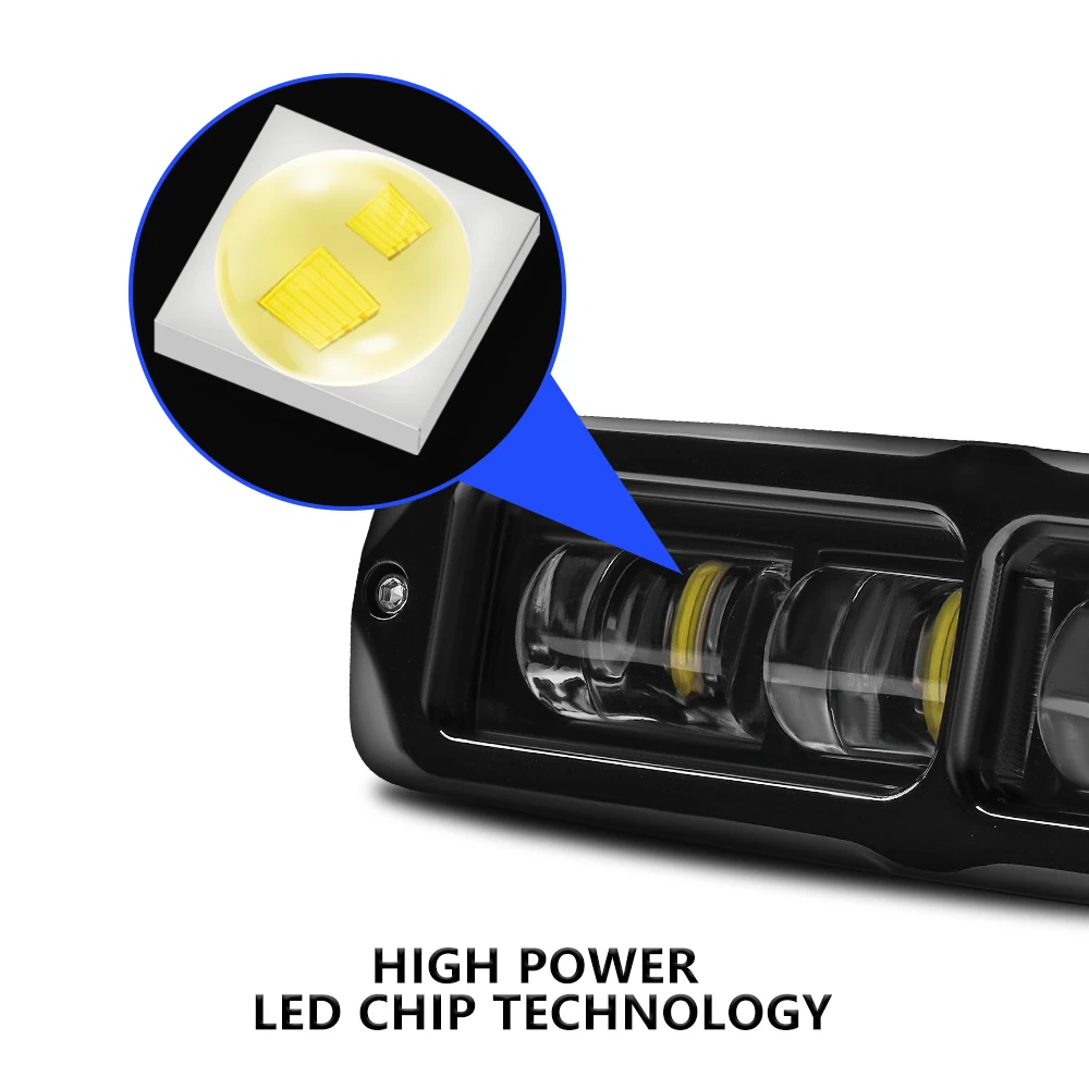 6 인치 LED 작업 표시등 바 단일 행 스팟 오프로드 운전 ATV 4WD SUV 트럭 보트