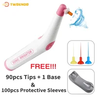 90pcs Tips Dental Basic Instrument Endo Cleaning Pink Odontologia Sonic Irrigator Dentistry Sonic Activator for Endo Root Canal 1