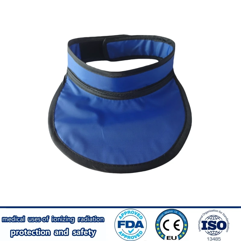 Genuine x-ray gamma ray protective 0.35mmpb/0.5mmpb lead collar radiology department ionizing radiation protection lead collar
