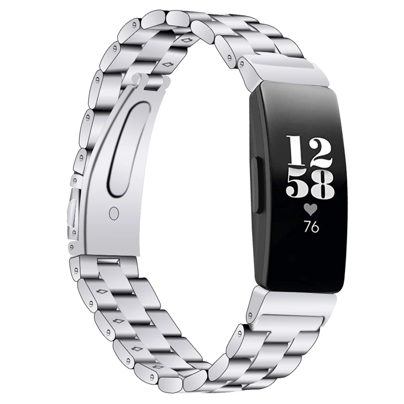 

Модный сменный ремешок из нержавеющей стали для часов Fitbit Inspire Hr