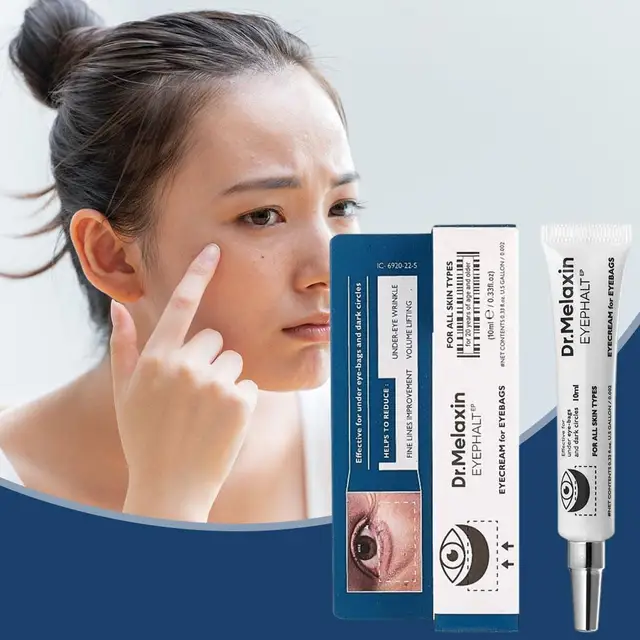 Crème raffermissante pour les yeux, estompe les ridules, les cernes, répare les dépressions des rainures, hydrate rapidement, absorbe la zone éclaircissante, 10ml 1