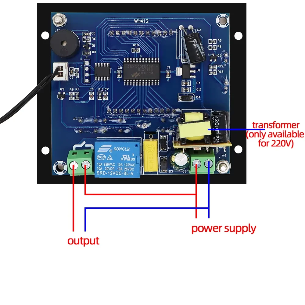 ZFX-W1412 Temperature Controller 12V-220V