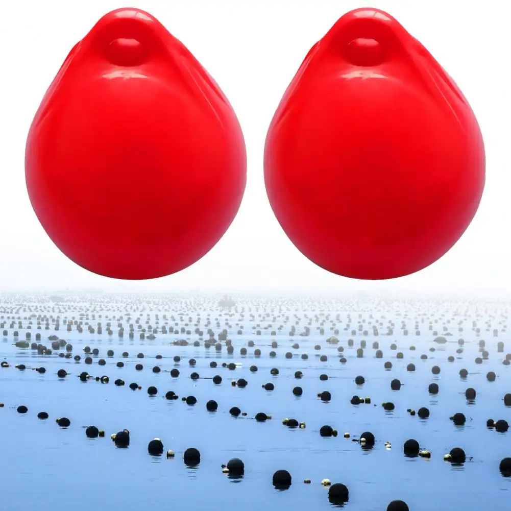 

Yacht Fender Inflatable UV Protection Round Boat Fender with Reinforced Eye Holes for Inflatable Boat