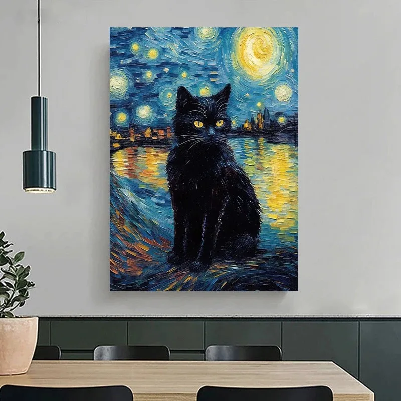 Mini Puzzle Da Viaggio In Tubo: Notte Stellata Di Van Gogh - 150 Pezzi - Giocattolo Decompressione E Regalo