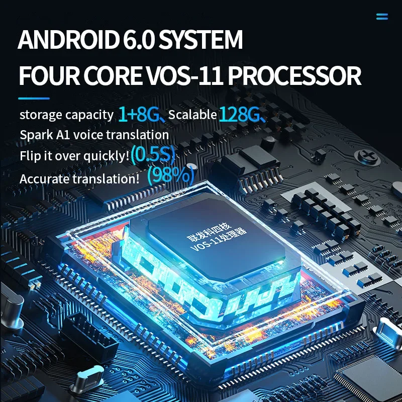 Language Translator Voice Translator D8 Intelligent WIFI Translator 18 Offline 144 Online Languages
