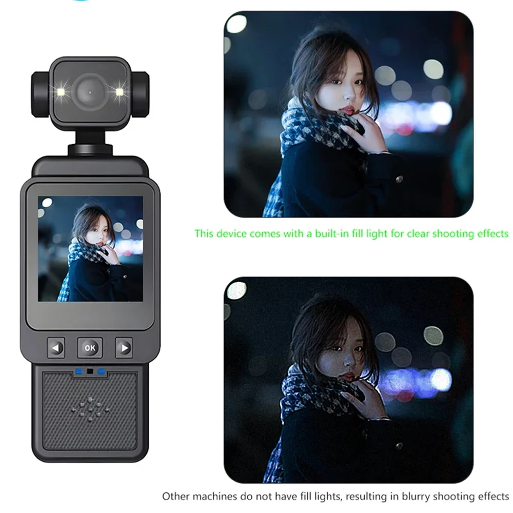 VivaCT1080P HD 야외 스포츠 카메라 WiFi 360 ° 회전식 미니 액션 카메라 휴대용 디지털 비디오 사이클링 레코더 웨어러블 바디