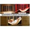 Outdoor Sauna 3 Person Infrared Sauna, Infrared Saunas for Home,1950W Low EMF Far Infrared Sauna Old Fir Wooden Sauna with Light 4
