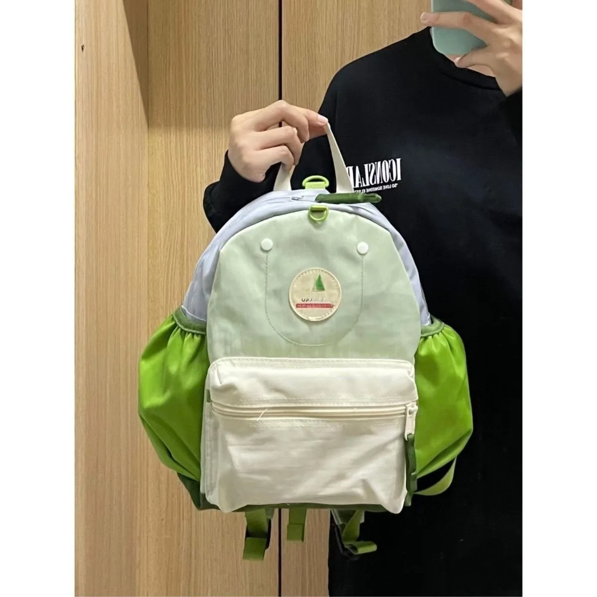 

Green Lightweight Backpack for Children and Adults