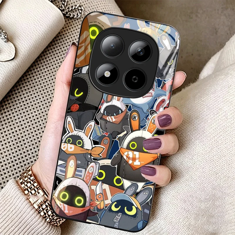 Zenless Zone Zero Bangboo Glass Shockproof Phone Case