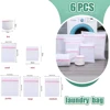6pcs Laundry Bag Set Anti-tangling Mesh Bag Sorting and Cleaning Underwear and Sweaters Home Laundry Helper Anti-color Change 1