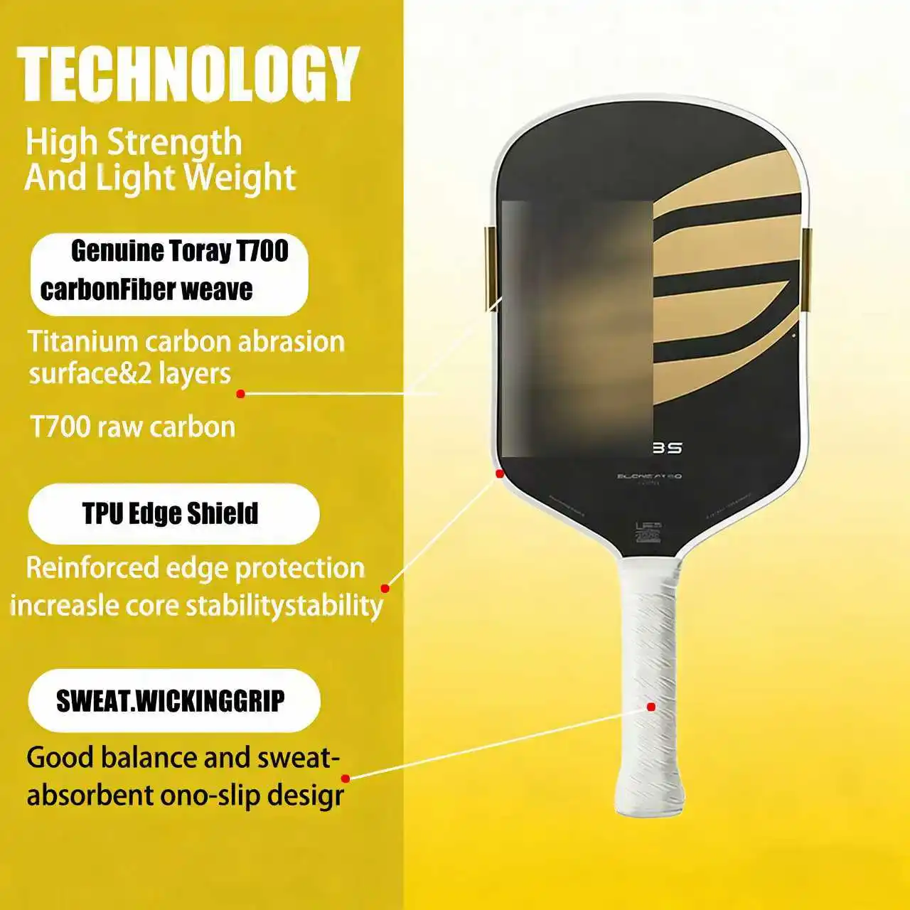 EPP Core Pickleball Paddle 4