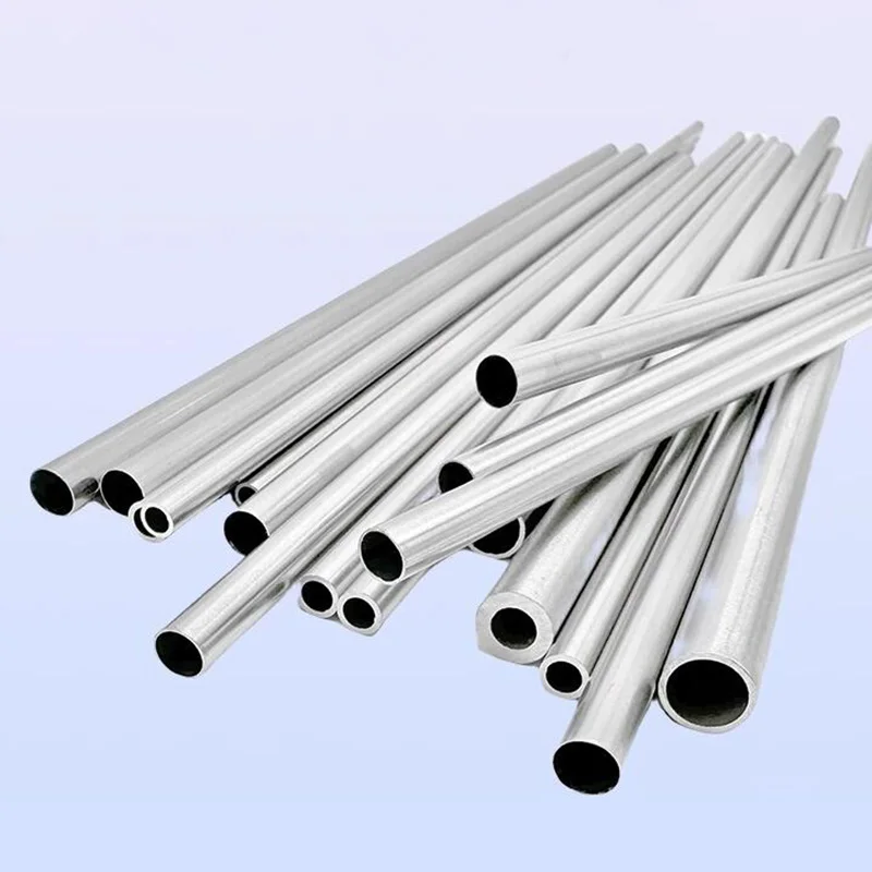 Hot Stainless Steel Round Tube Fitting Metal Pipe Large Capillary Length 100mm 250mm 500mm