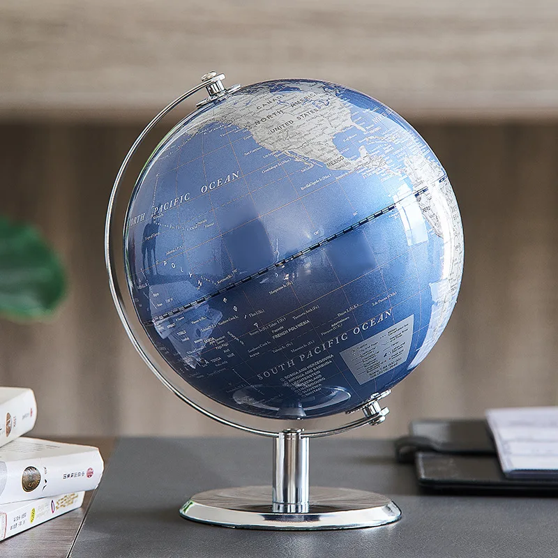

Modern Creative Globe Ornament Light Luxury Crafts Living Room Entrance Wine Cabinet Office Study Desktop Decorations