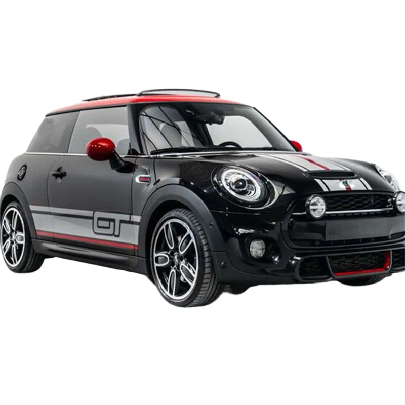 Mini Cooper Clubman F54 JCW 2015-2018 checkered side stripe graphics decal