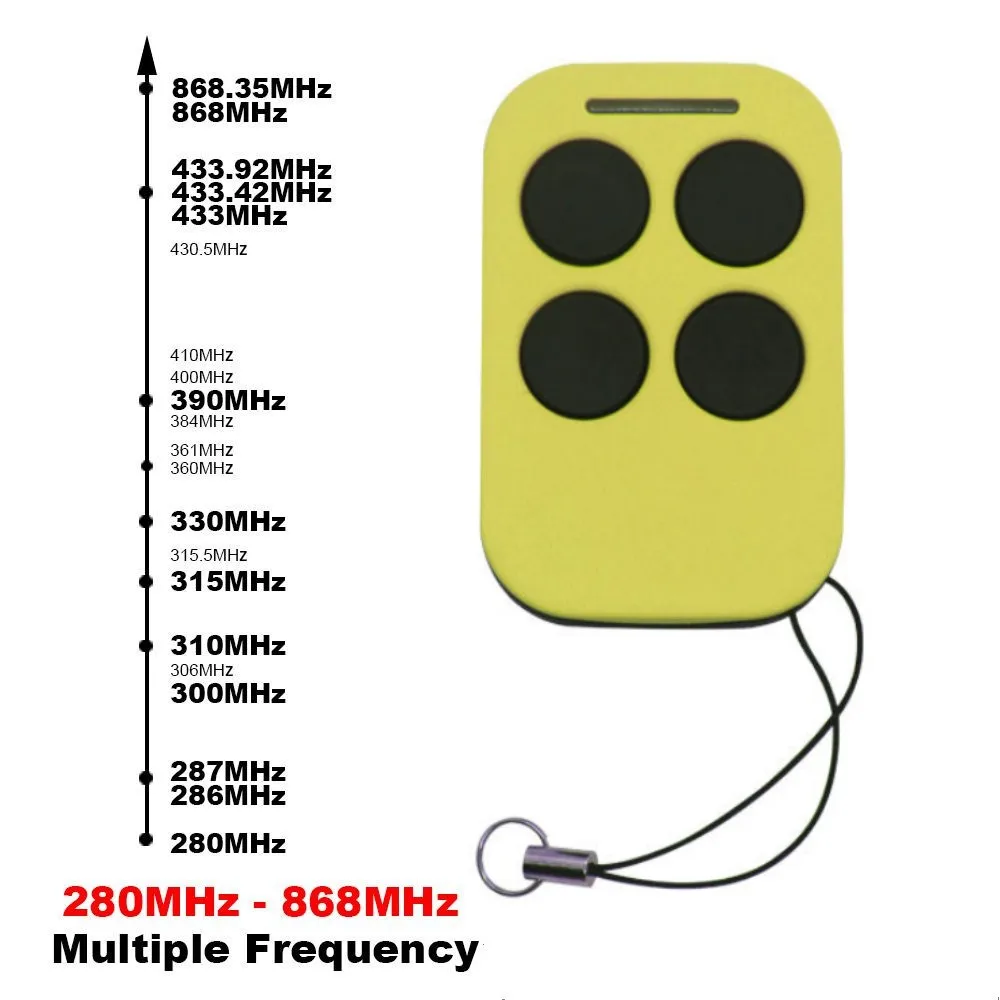 Mando de garaje TMP Link 433,92 MHz