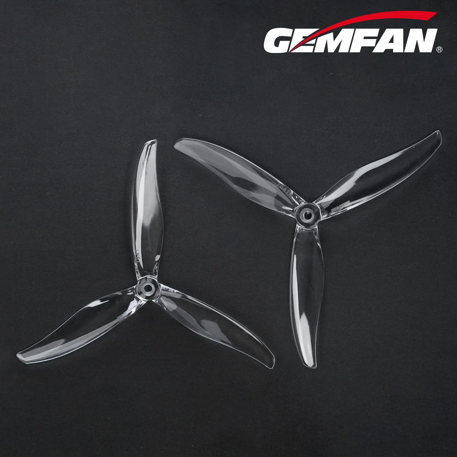 Gemfan 7041-3 transparent 5mm propeller Gemfan 7041-3 transparent 5mm propeller