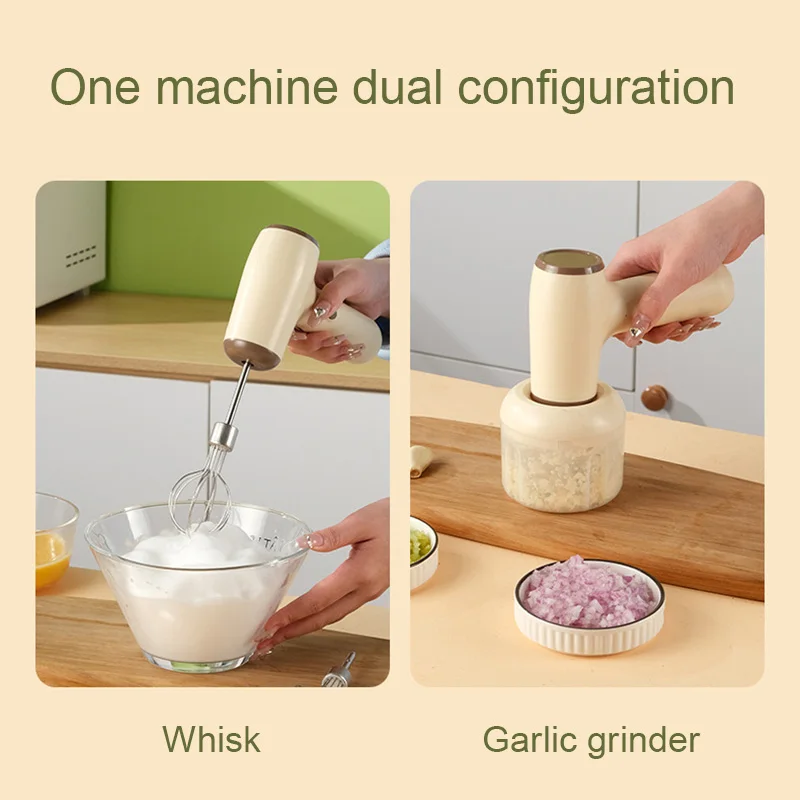 Grinder Samsung Electric Beater JIQI 3-Speed Egg Beater Wireless