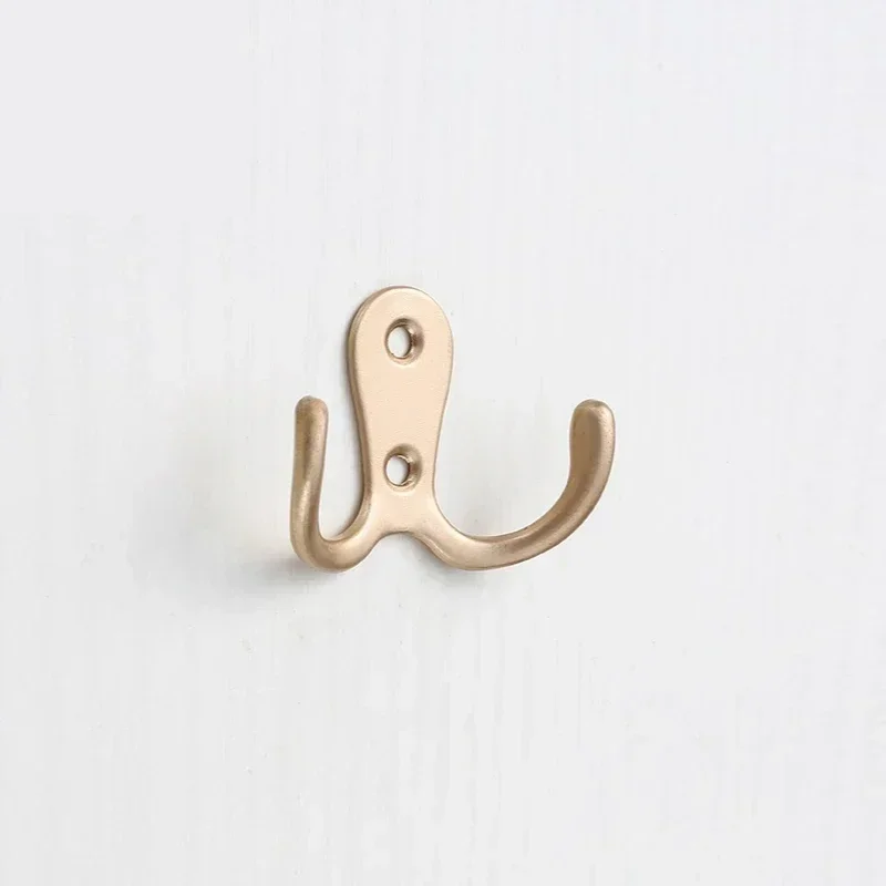 Antique Hooks 5pcs Antique Hook Small Wall Hanger Buckle Corner Lock Door Hook Hasp Latch Wooden Jewelry Box Furniture Hardware Double