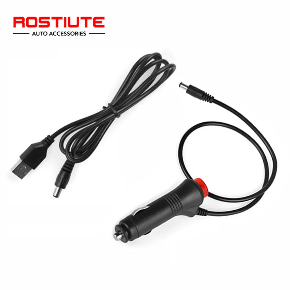

Automobile Atmosphere Lamp Strip Wiring USB Cigarette Lighter Connector
