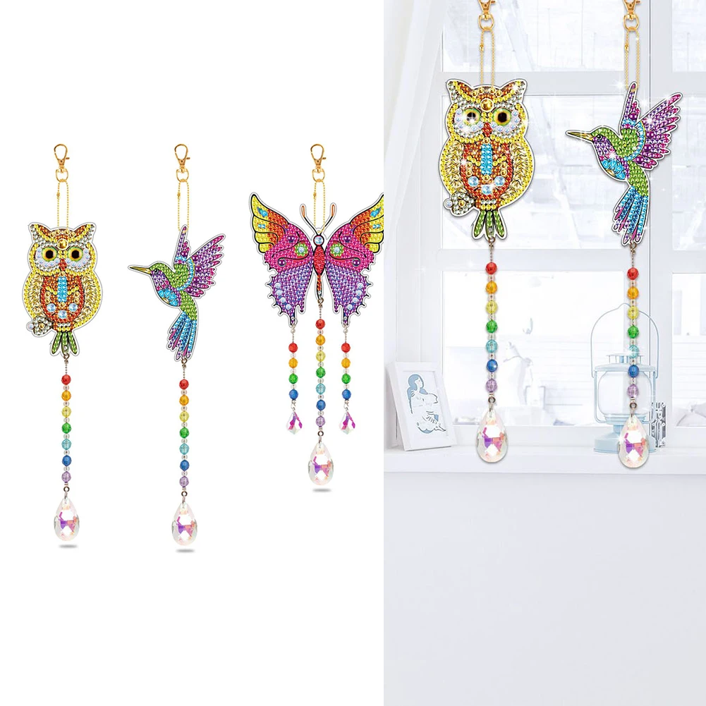 

Bird Wind Chimes Acrylic D Wind Chimes Hands On DIY Product Name Wind Chime Suitable For Indoor And Outdoor Use