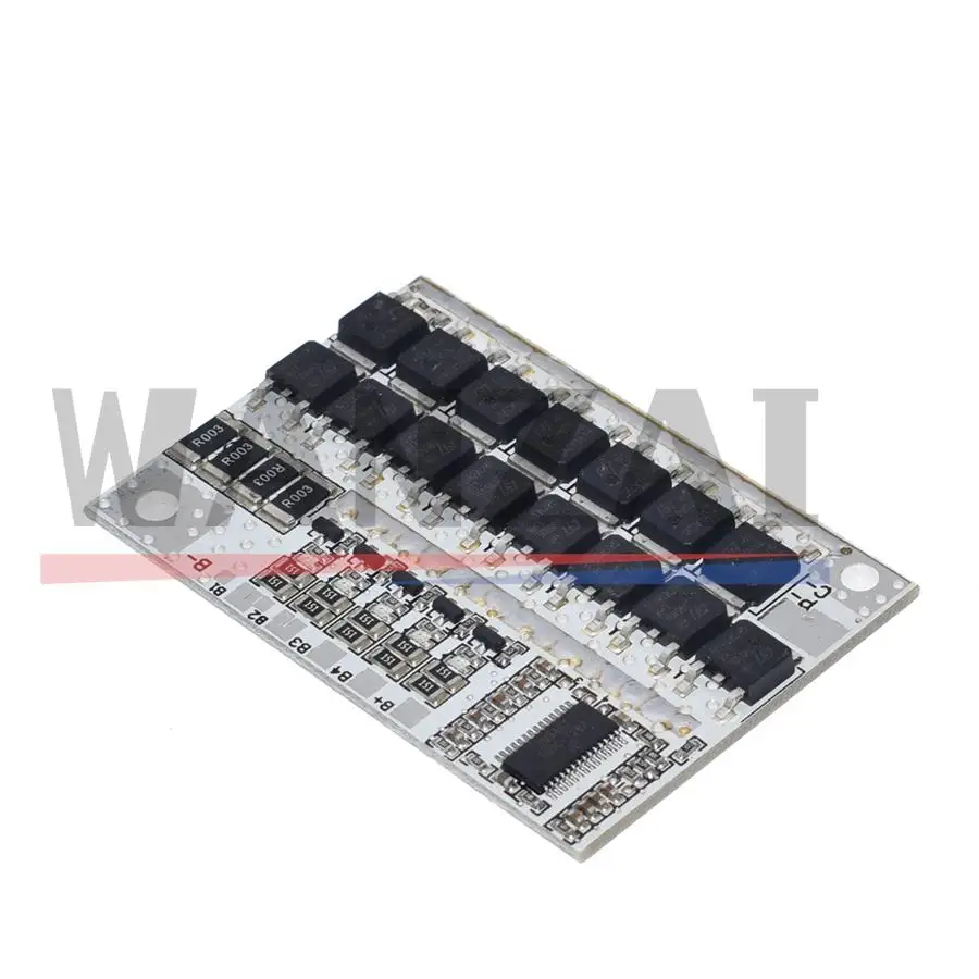 3S/4S/5S Bms 12V 16.8V 21V 3.7V 18V 100a Li-Ion Lmo Circuito di protezione della batteria al litio ternario Li-polimero Equilibrio di ricarica - immagine 3