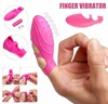 Adult Toy Finger Mini Vibrator Clitoris G-Spot Stimulator Massager For Women Couples Lesbian Sex Toys 1