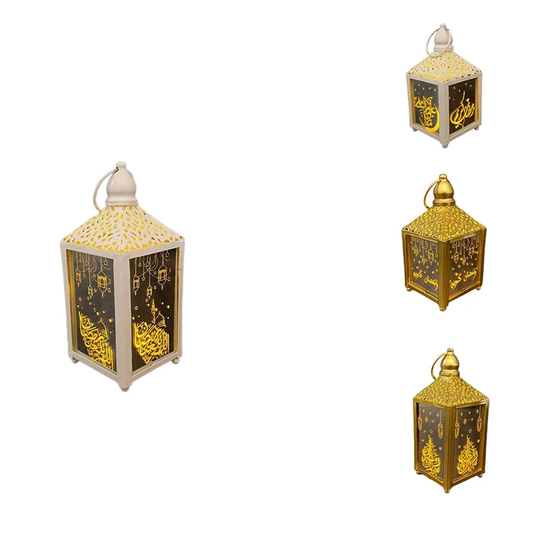 

Elegant Square Ramadan Hanging Light Eid Mubarak Elements Light Eid Ramadan Lamp