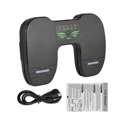 Enhance your musical experience with the Rechargeable Anti-Skid Wireless Foot Pedal for Effortless Page Turning. (Black)