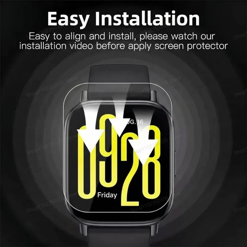 Redmi Watch 5 Active / 5 Lite 호환 강화유리 스크린 보호필름 Redmi Watch 5 Active / 5 Lite 유리 필름