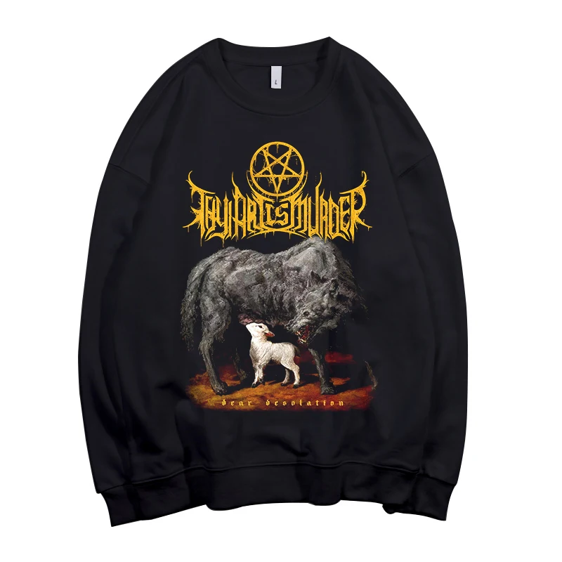

Thy Art Is Murder Sweatshirts Pullovers Men/women Hip Hop Australia Deathcore Heavy Metal Hoodies Streetwear Hoody Tops