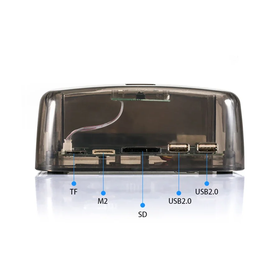 2.5 Inch 3.5 Sata/Ide Hdd Case 2-Dock Dual Bay Hard Drive Docking Station 3.0 E-Sata Card Reader Hub Usb Enclosure Hdd Enclosure