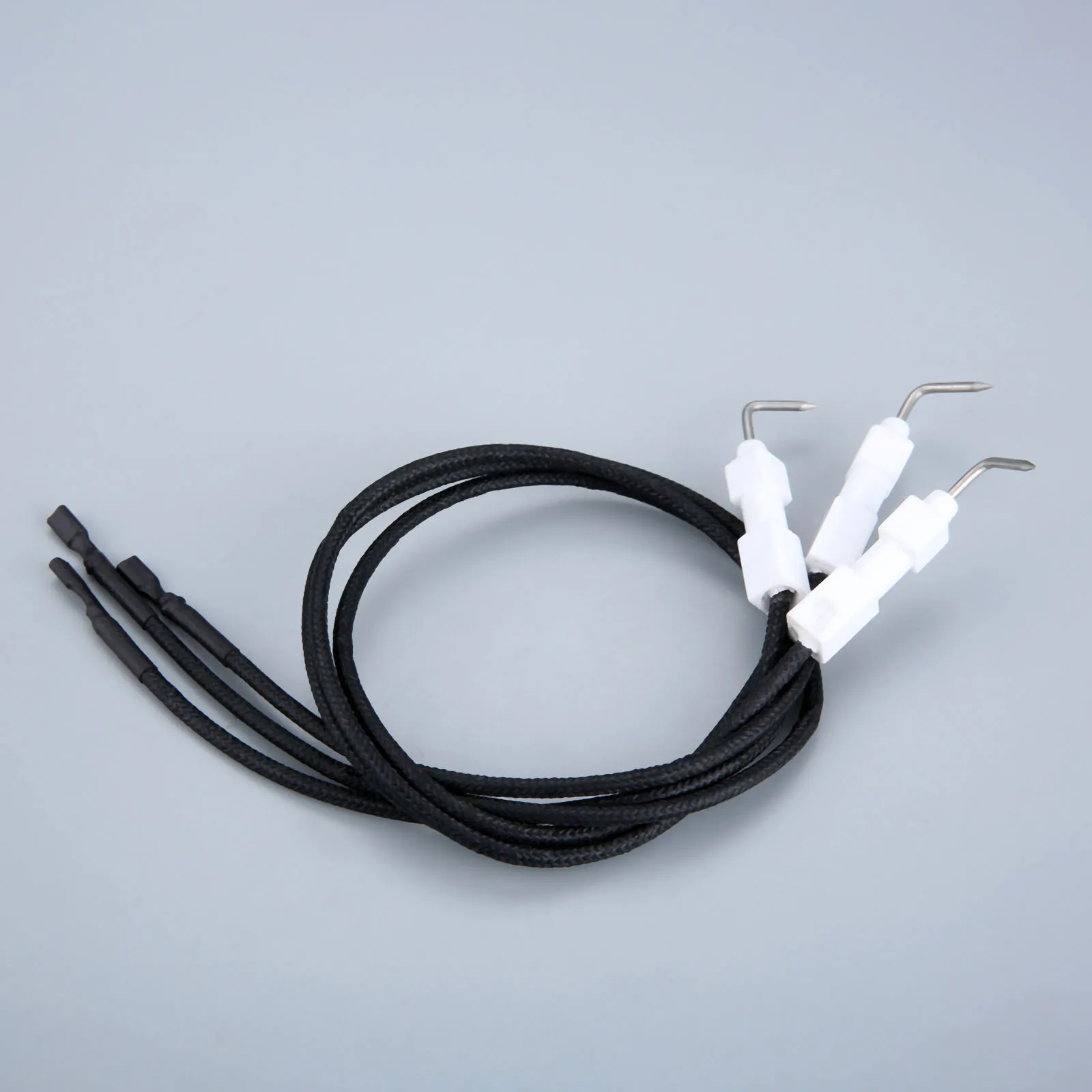 3Pcs Propane Gas Patio Heater Universal Electrode Igniter Wire With Sparker 400mm For Grill Gas Stove Any Appliance gas fire pit igniter
